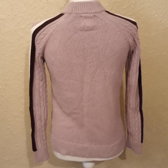 Hippie Rose mauve turtle neck sweater - Picture 3 of 6